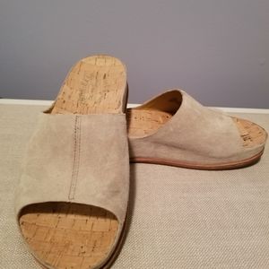 Suede Kork Ease sandals